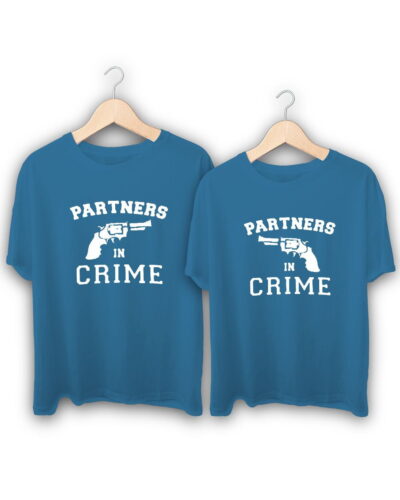 We are Partners in Crime Couple T-Shirts