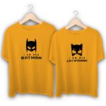 Batman and Catwoman Couple T-Shirts