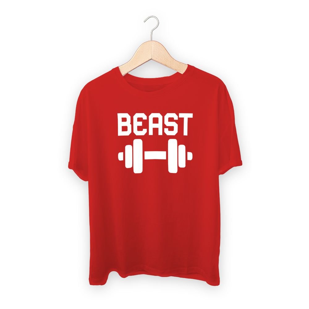 Beast Dumbbell Gym Workout T-shirt
