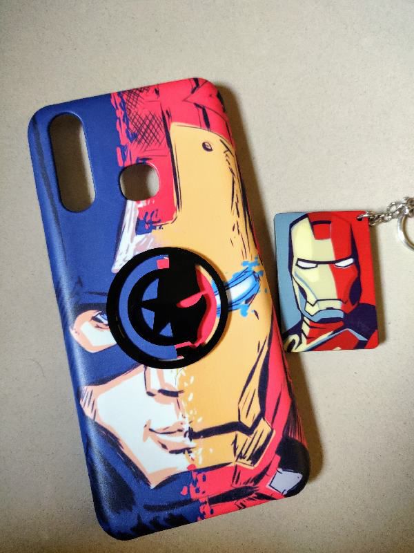 Captain America vs Ironman 4D Case | shoppershine.com