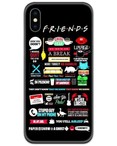 Friends Poster Slim Case Back Cover