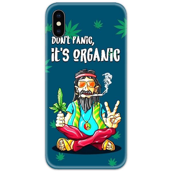 Dont Panic Its Organic Slim Case Back Cover