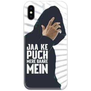 Jaa Ke Puch Mere Baare Mein Slim Case Back Cover