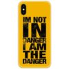 Im Not In Danger I am the Danger Slim Case Back Cover
