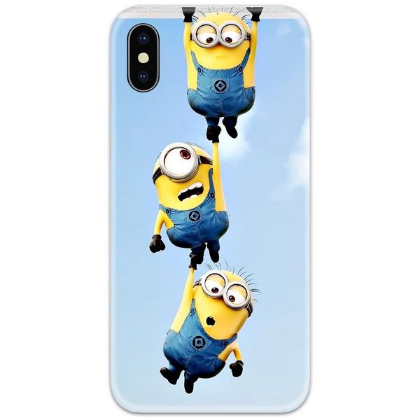 Minions Hanging Slim Case Back Cover