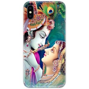 Radha Krishna Lovers Slim Case Back Cover