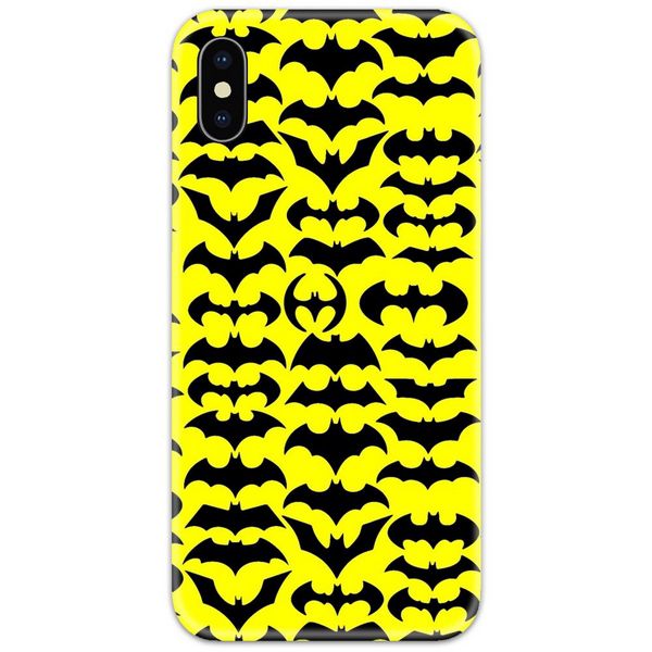 Batman all Logos Slim Case Back Cover