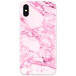 Blue Marble and Pink Marble Couple Case Back Covers