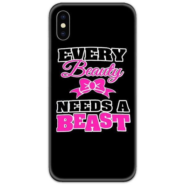 Need Beast Beauty Couple Case Back Covers
