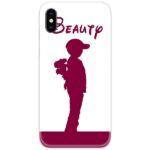 Beaty and Beast Couple Case Back Covers