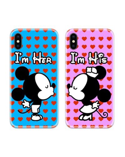 I am Mickey Minnie Couple Case Back Covers