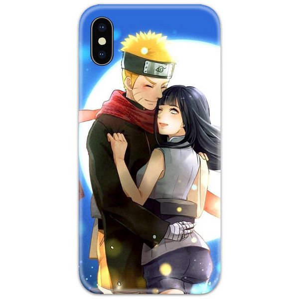 Naruto and Hinata Slim Case Back Cover