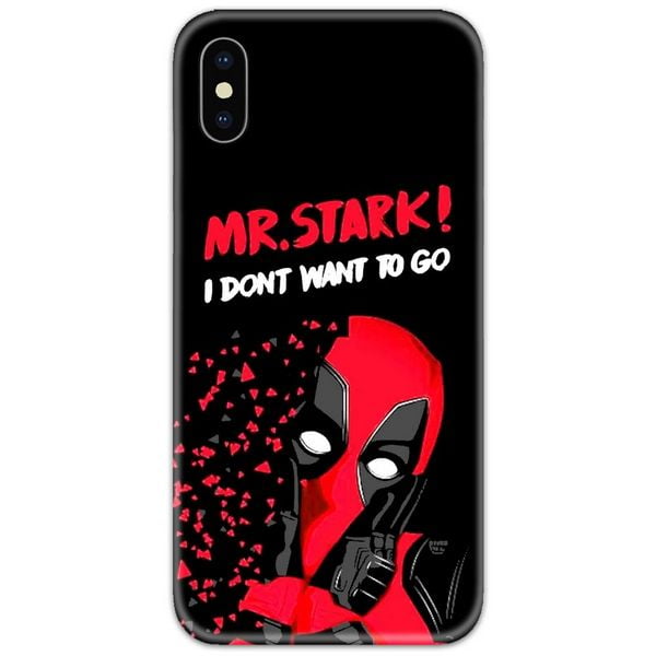 Deadpool dont want to go Slim Case Back Cover