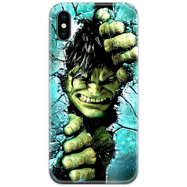 Hulk Breaking Wall Slim Case Back Cover