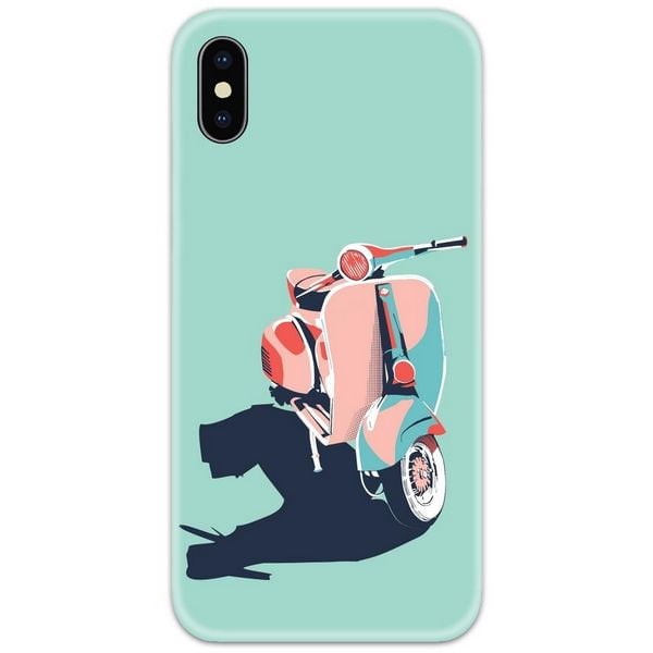 Vintage Scooter Slim Case Back Cover