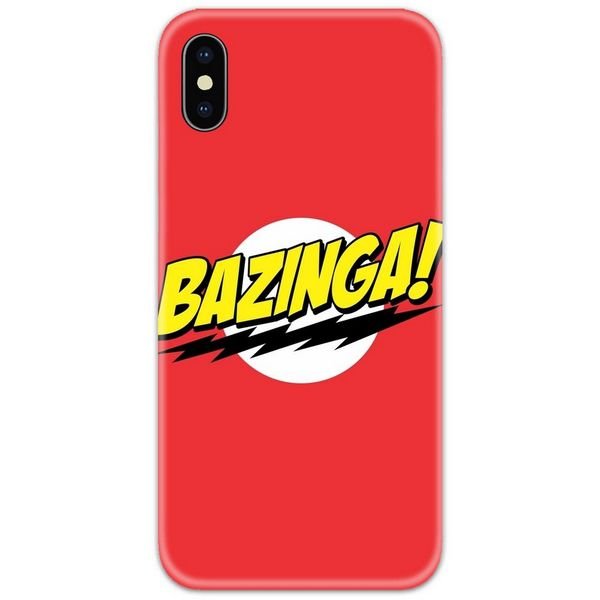 Bazinga Big Bang Theory Slim Case Back Cover