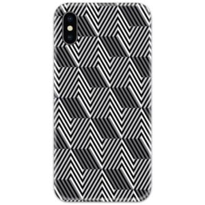 Tessellation black and white Slim Case Back Cover