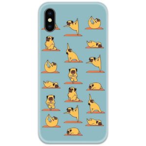 Yoga Pug Slim Case Back Cover