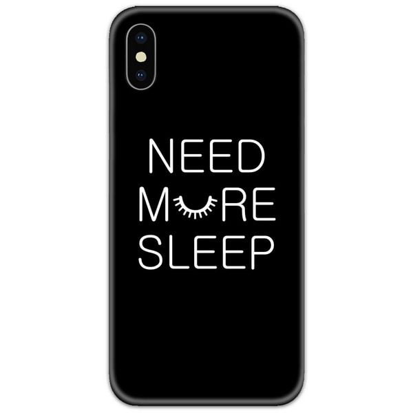 Need More Sleep Slim Case Back Cover