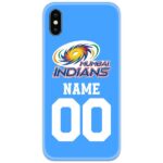 Mumbai Indians IPL Customise Name and Number Case