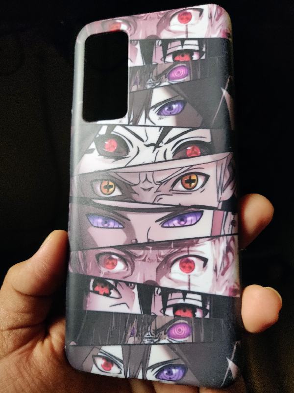 Naruto Eyes Slim Case Back Cover | shoppershine.com