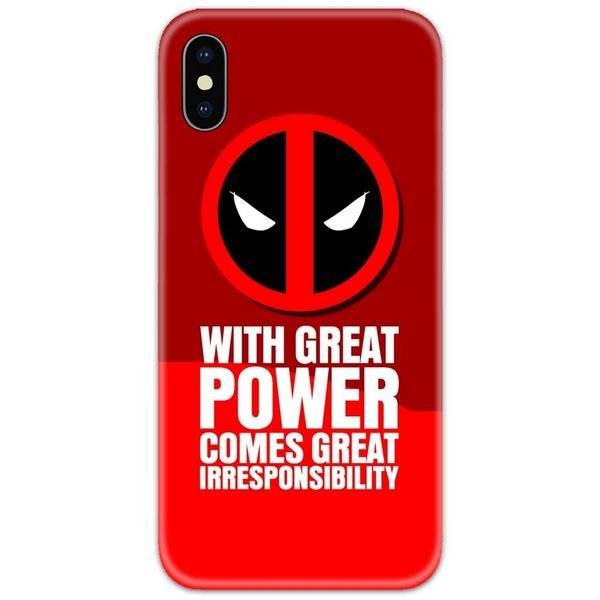 Deadpool Powers Slim Case Back Cover