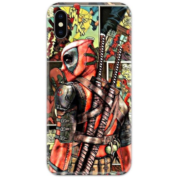 Deadpool Comic Slim Case Back Cover