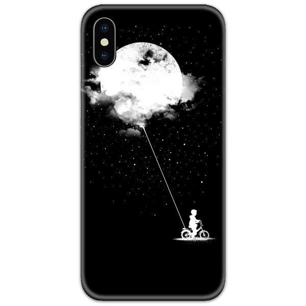Boy Taking Moon Home Slim Case Back Cover