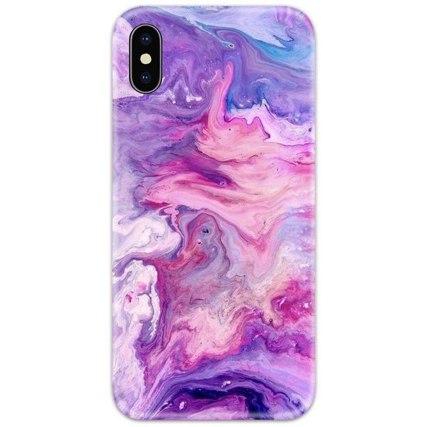 Watercolor Marble tiles stone Slim Case Back Cover