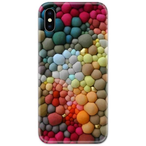 Colorful Multi Color bubble like Slim Case Back Cover