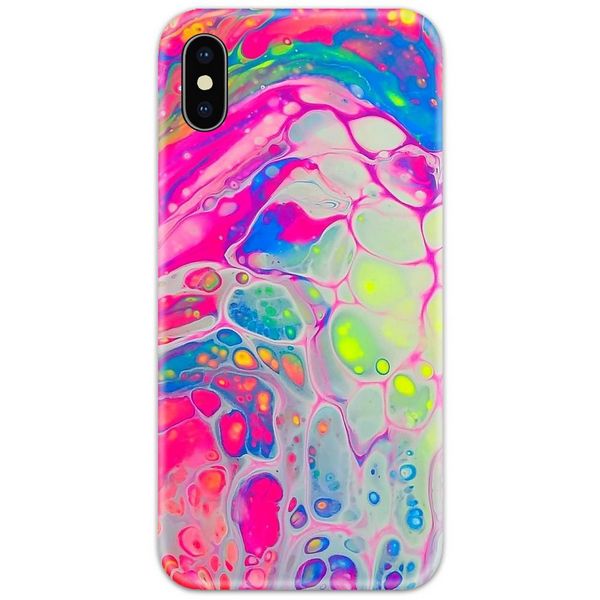 Neon Colorful Dye Slim Case Back Cover