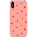 Watermelon Pink Slim Case Back Cover