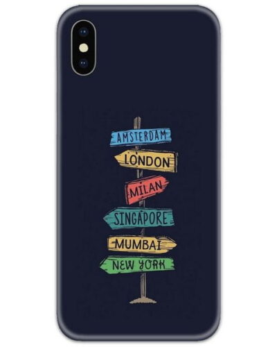 Which Way To Go Slim Case Back Cover