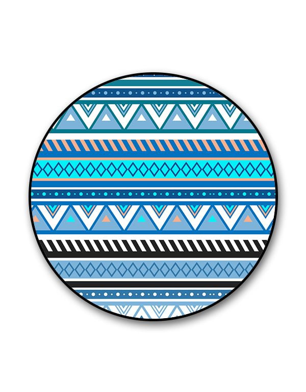 Mandla Pattern Blue Popgrip