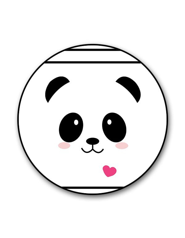 Cute Panda Heart Popgrip
