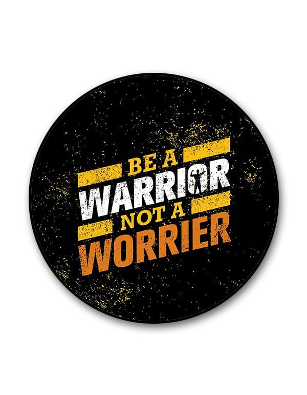 Warrior not a Worrier Popgrip