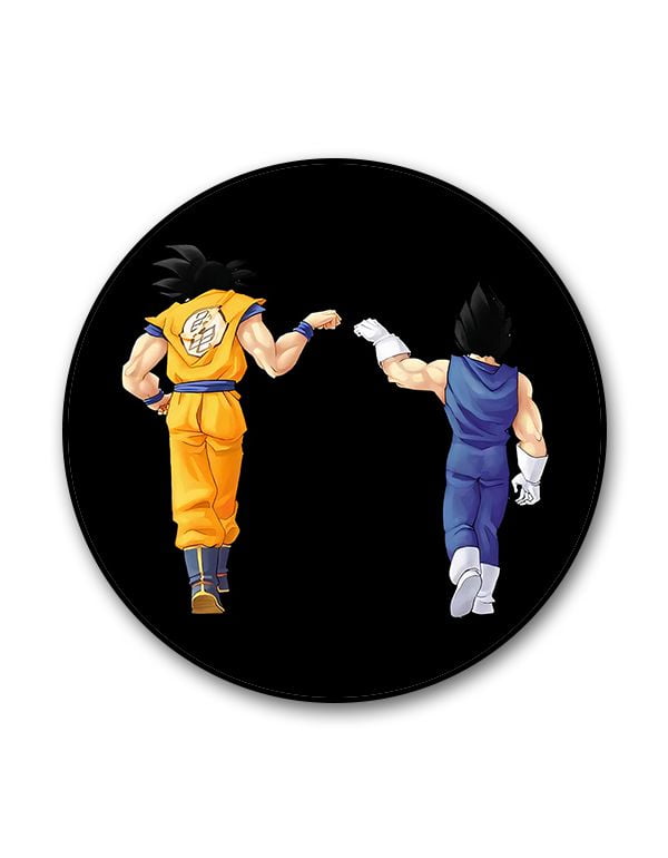 Goku and Vegeta fist bump Popgrip