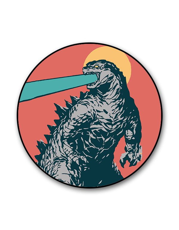 Godzilla Art Popgrip