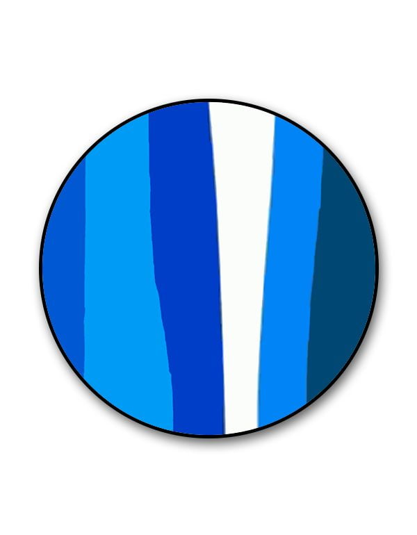 Multicolor Blue Lines Popgrip