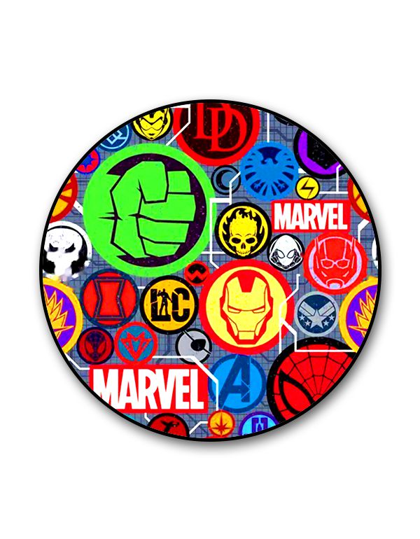 All Avengers Superheroes Logos Popgrip