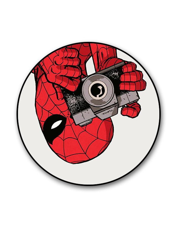 Spiderman Clicking Photo Popgrip