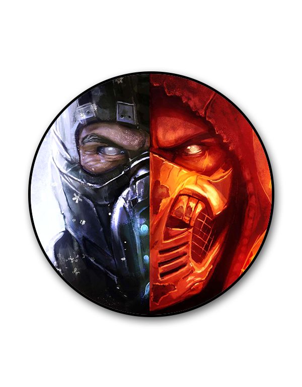 Subzero vs Scorpion Faces Popgrip