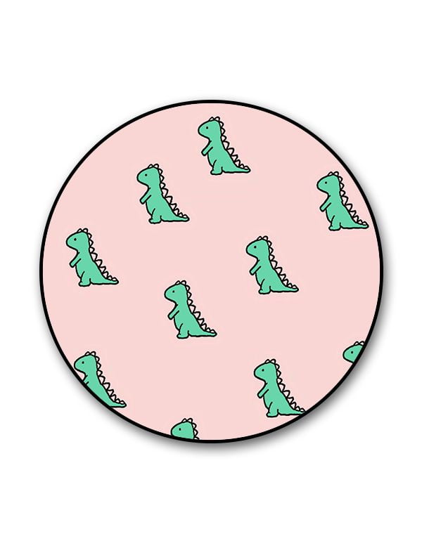Dino Pink Pattern Popgrip