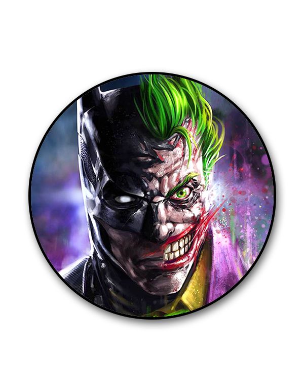 Batman vs Joker half Popgrip