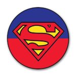 Superman Logo Popgrip