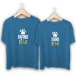 Brother Bear Sister Bear Raksha Bandhan Design T-Shirts