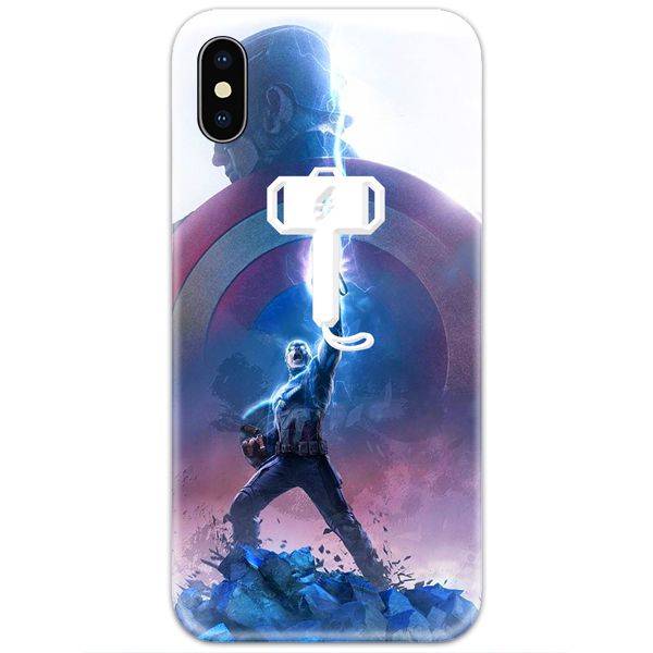 MR-DN-4D0097.jpg Captain America with Thor Mjolnir Hammer 4D Case