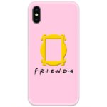 Friends Door Logo Pink 4D Case