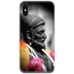Shivaji Sculpture Face Slim Case Back Cover