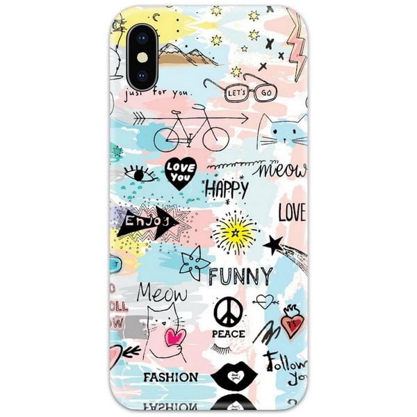 Happy Teen Talk Slim Case Back Cover